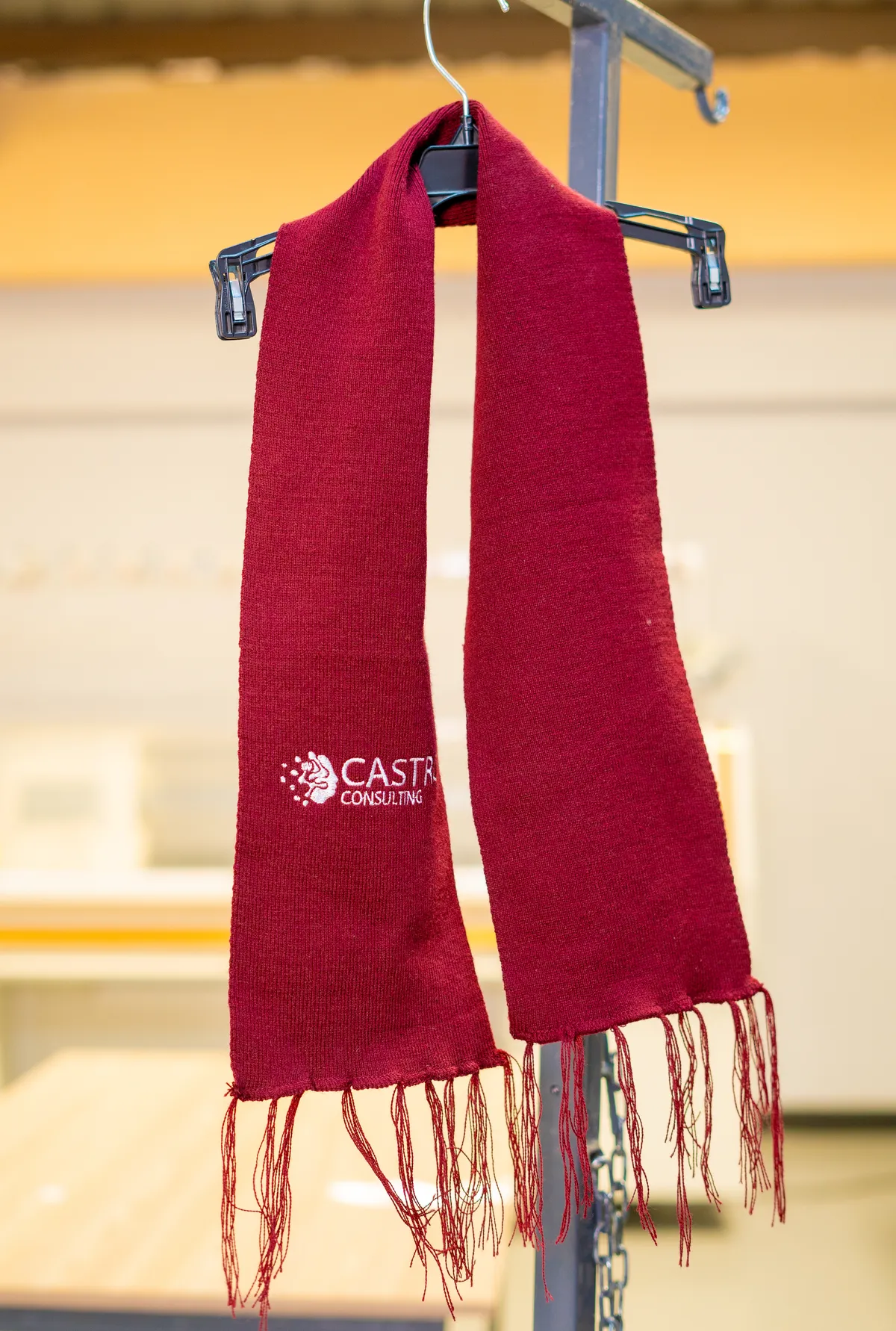Knitted School Scarf